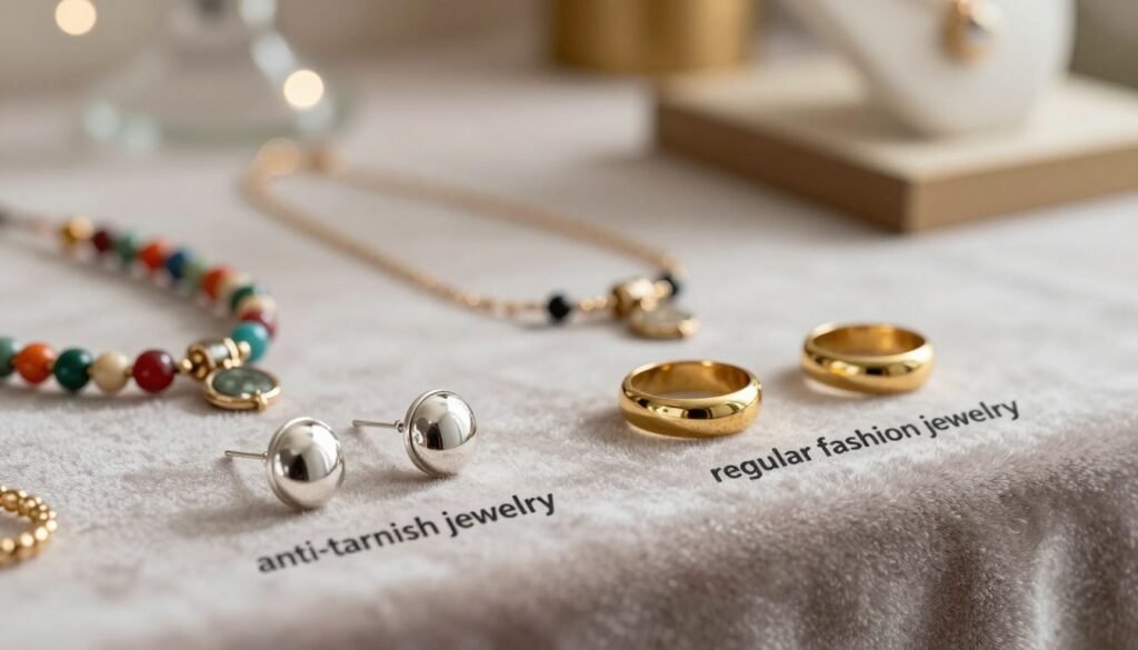 anti tarnish jewellery vs fashion jewellery