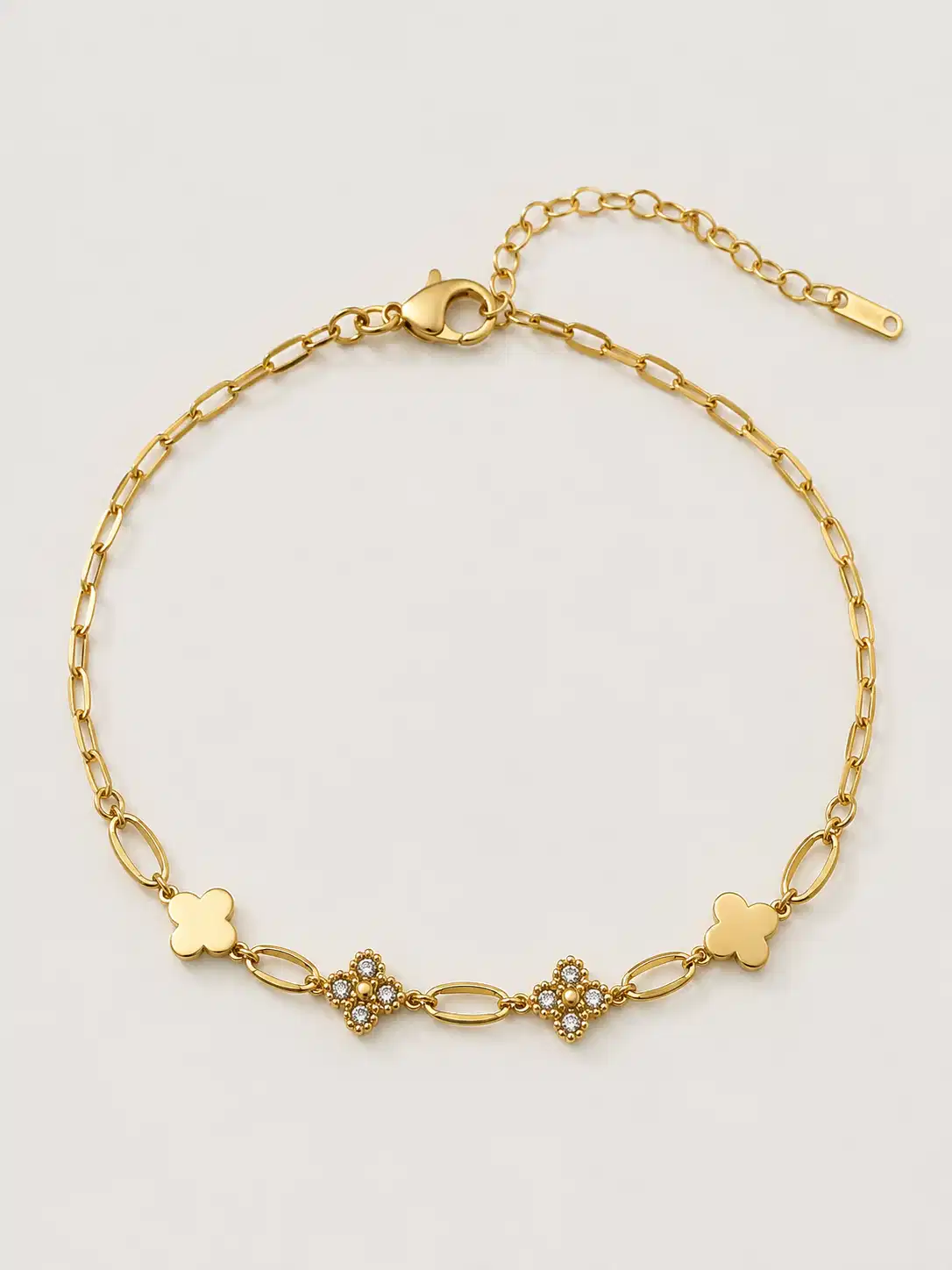 anti-tarnish-clover-bracelet