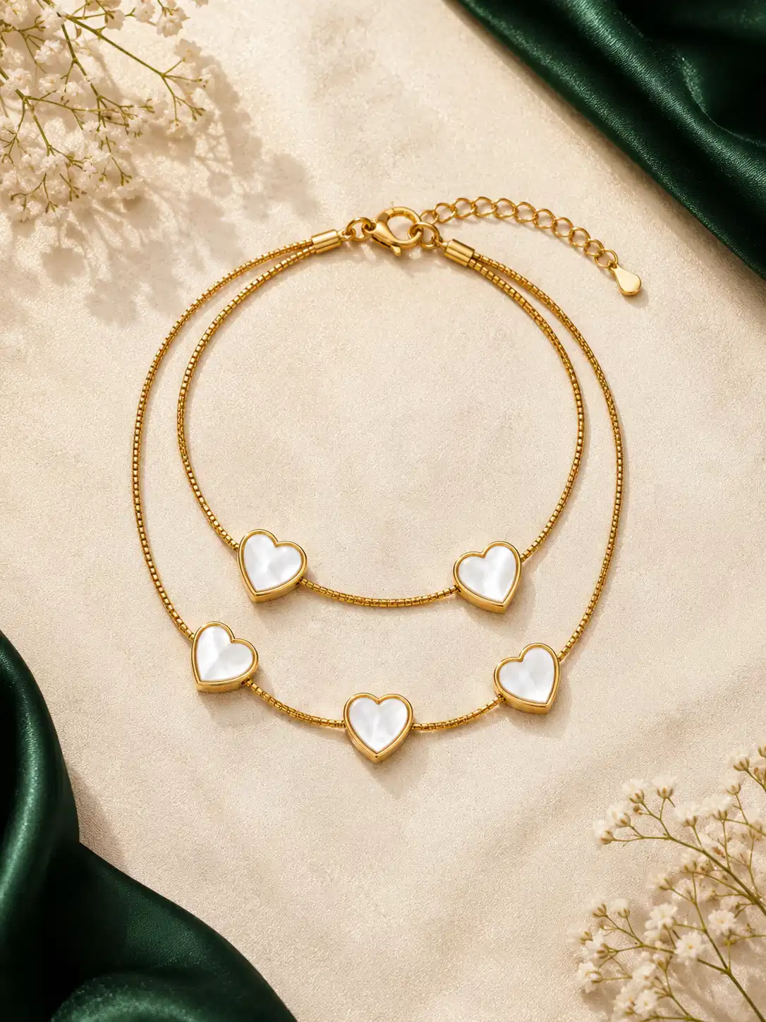 pearl-essence-heart-double-strand-bracelet