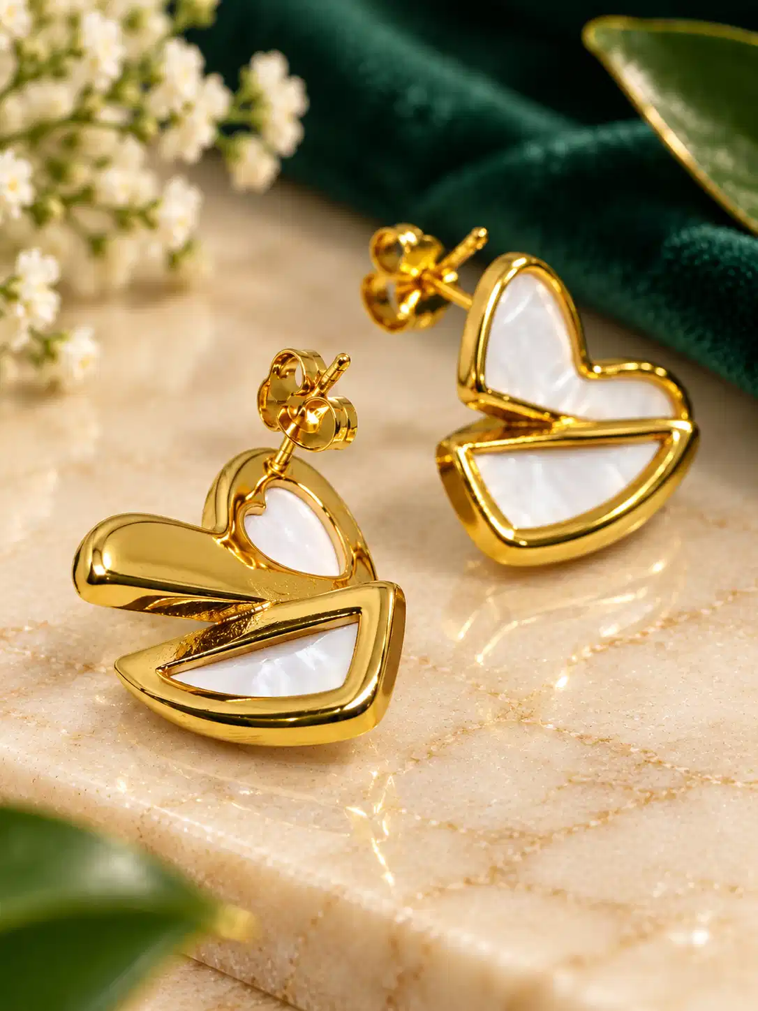 ivory-sculpt-heart-stud-earrings