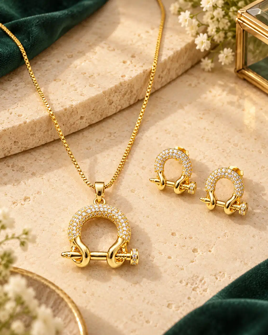 anti-tarnish-crystal-pendant-earring-set